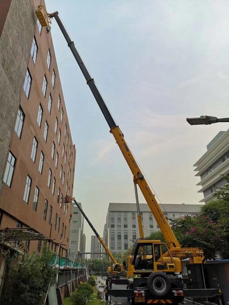天心厂房搬迁全流程：吊车出租+人工协调更佳方案