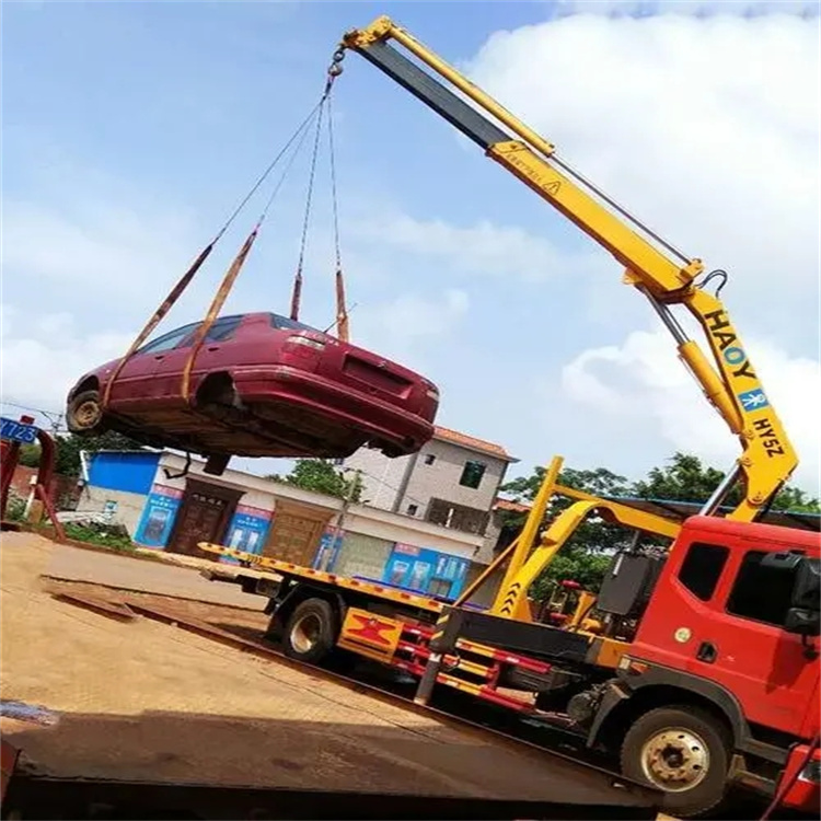 天心吊车救援小汽车怎么吊