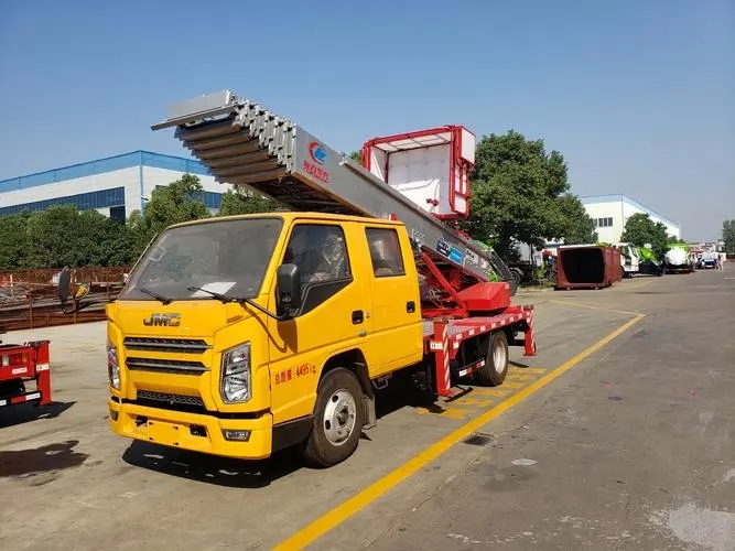 天心附近云梯车出租 砂石搬运